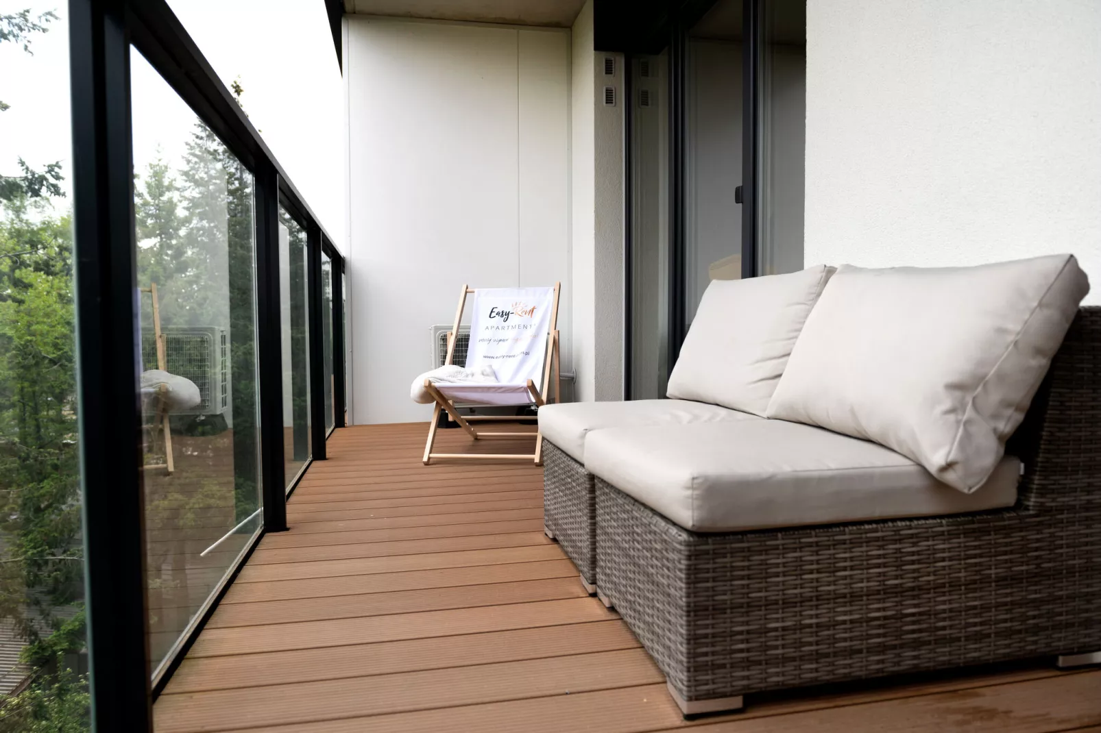 Apartament Spadochroniarzy 4A/29 Dziwnów-Terrace balcony