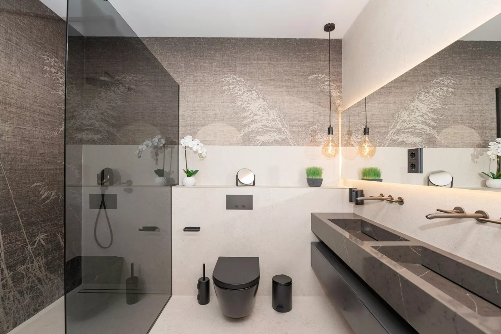 Luxury Beachfront Villa Malia Trogir with Pool - Badezimmer