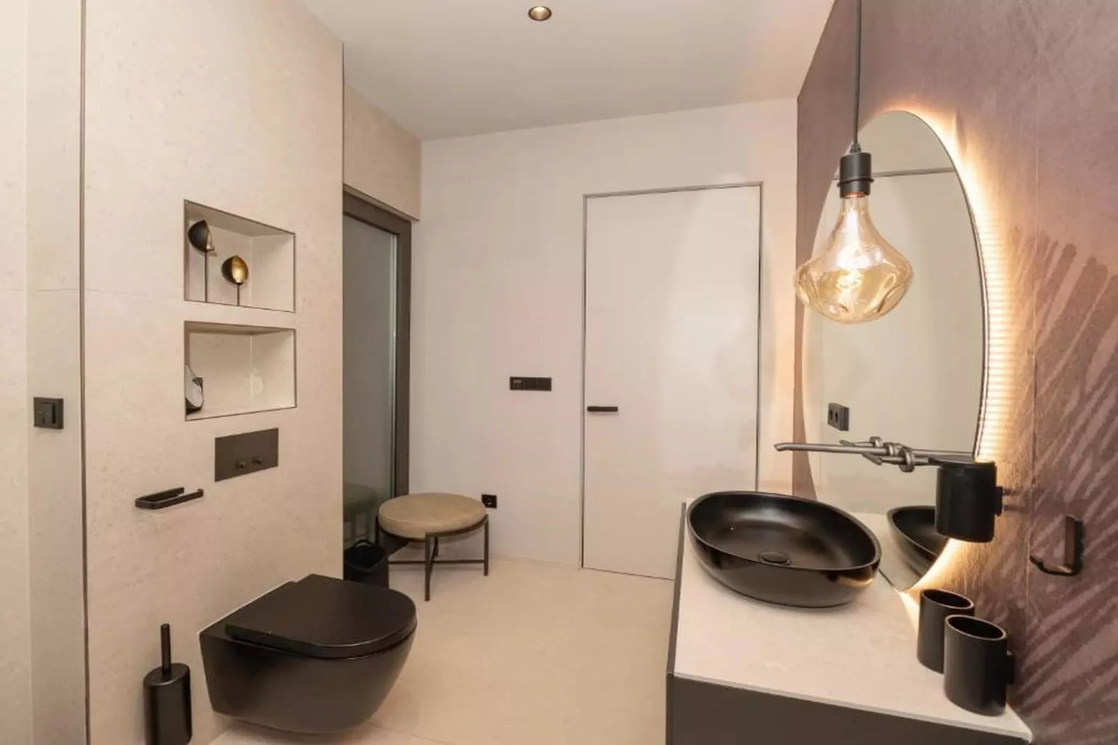 Luxury Beachfront Villa Malia Trogir with Pool - Badezimmer