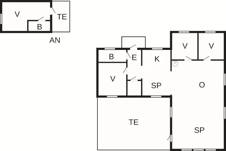4 star holiday home in RONNEBY-By Traum - Floor plan