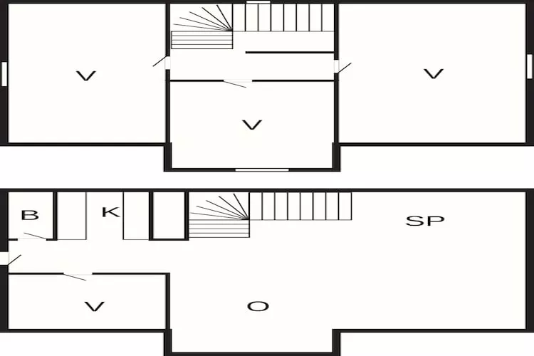5 Sterne Ferienhaus in Skagen - Grundriss