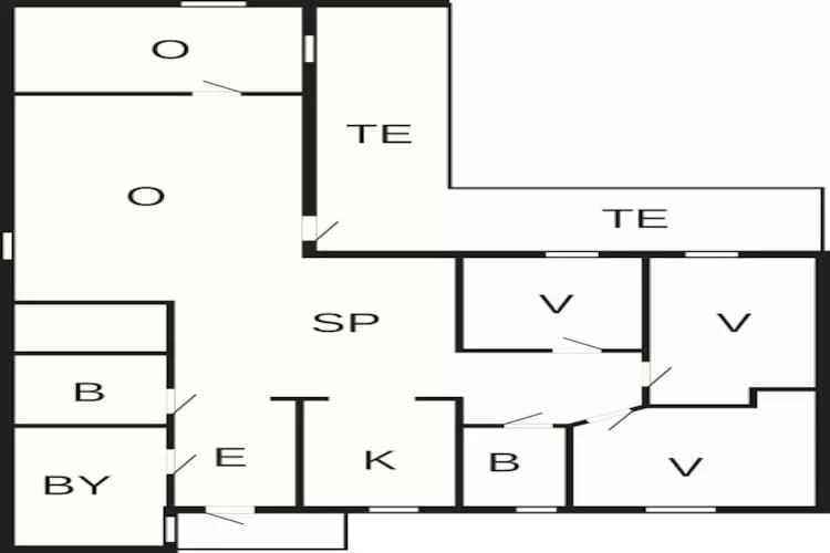 4 etoiles maison de vacances a Skäret - Plan