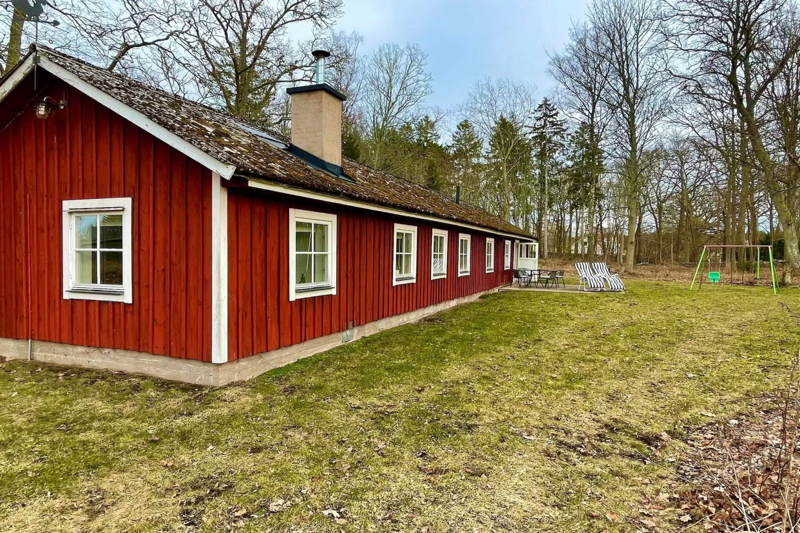 6 Personen Ferienhaus in ROCKNEBY - Im Freien