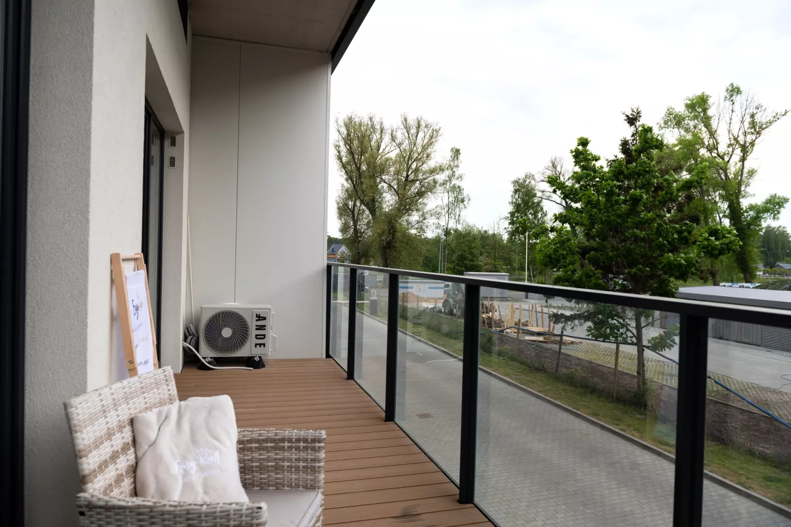 Apartament Spadochroniarzy 8 Nr 2 Dziwnow-Balcon-terrasse