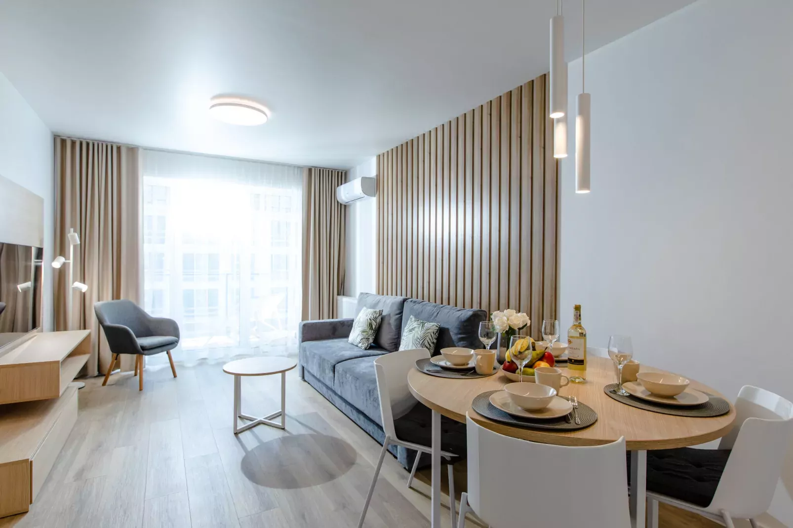 Apartament Spadochroniarzy 8A Nr 16 Dziwnow-Living room