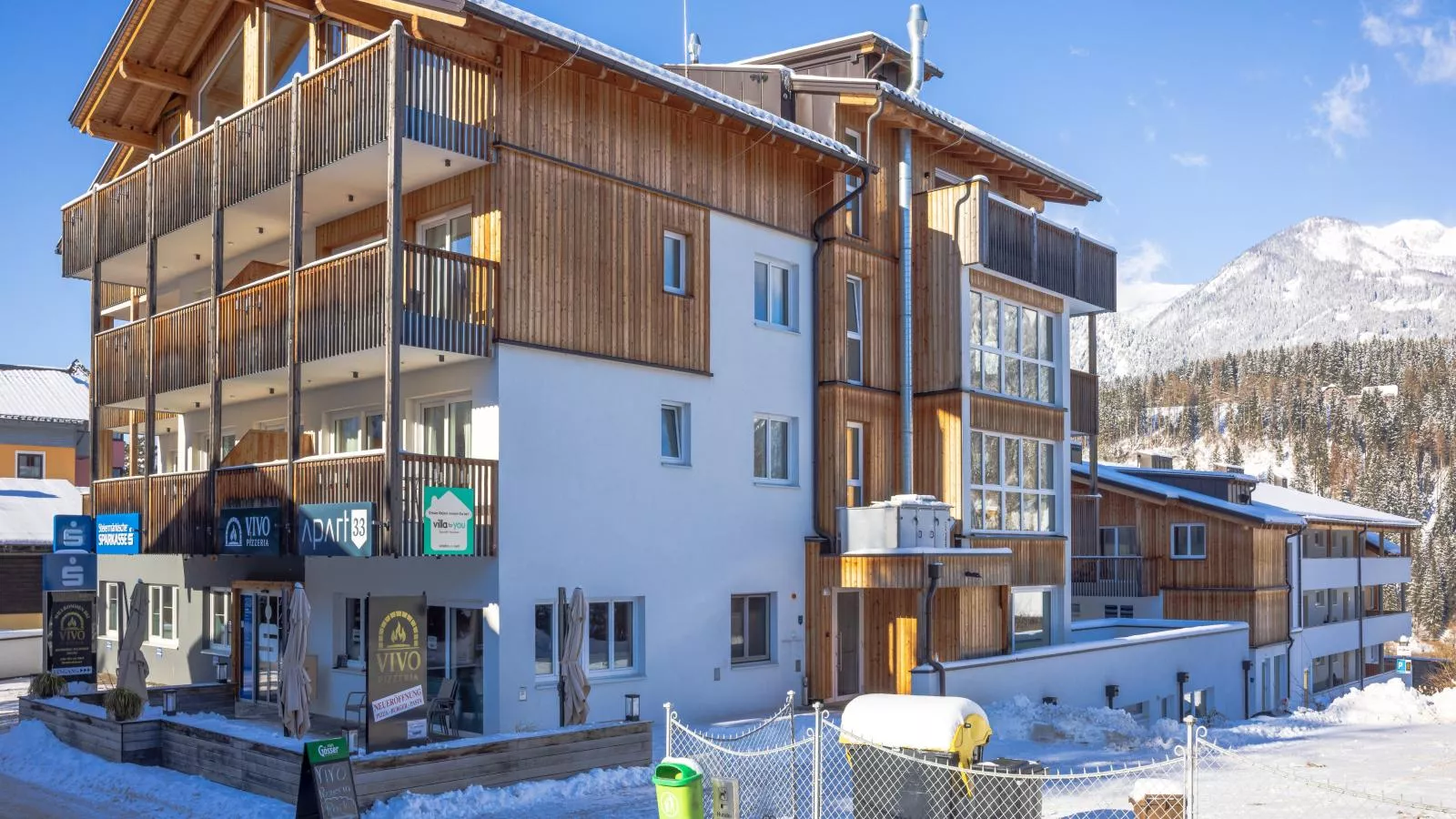 Apart33 Top 2-3A - Exterior in winter