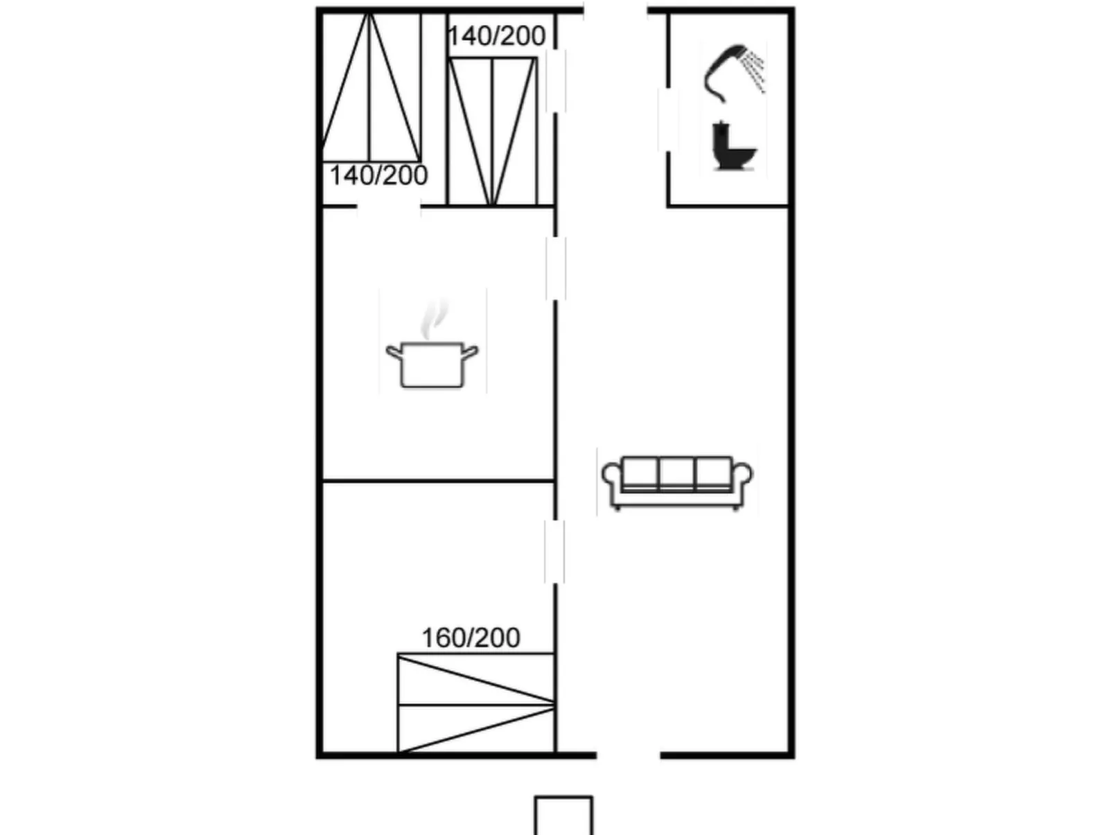 "Ragnborg" - 900m from the sea