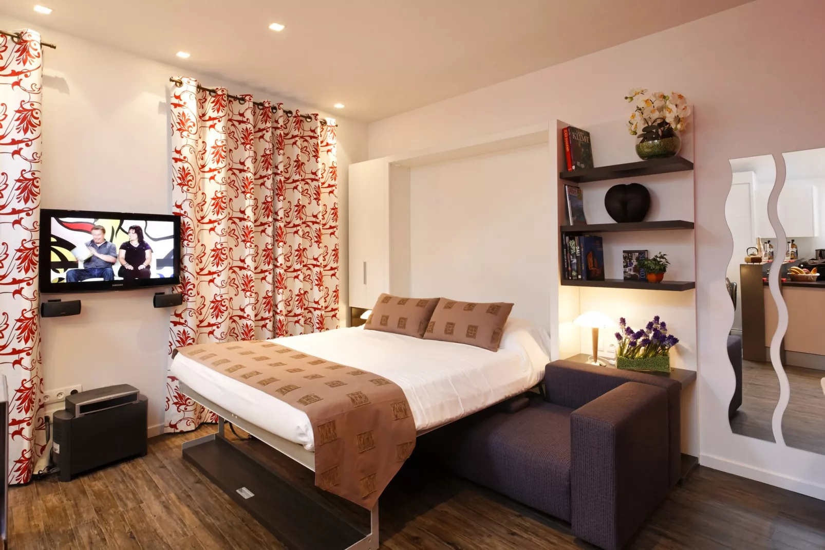 Studio La Savoyarde pour 2 personnes - Bedroom