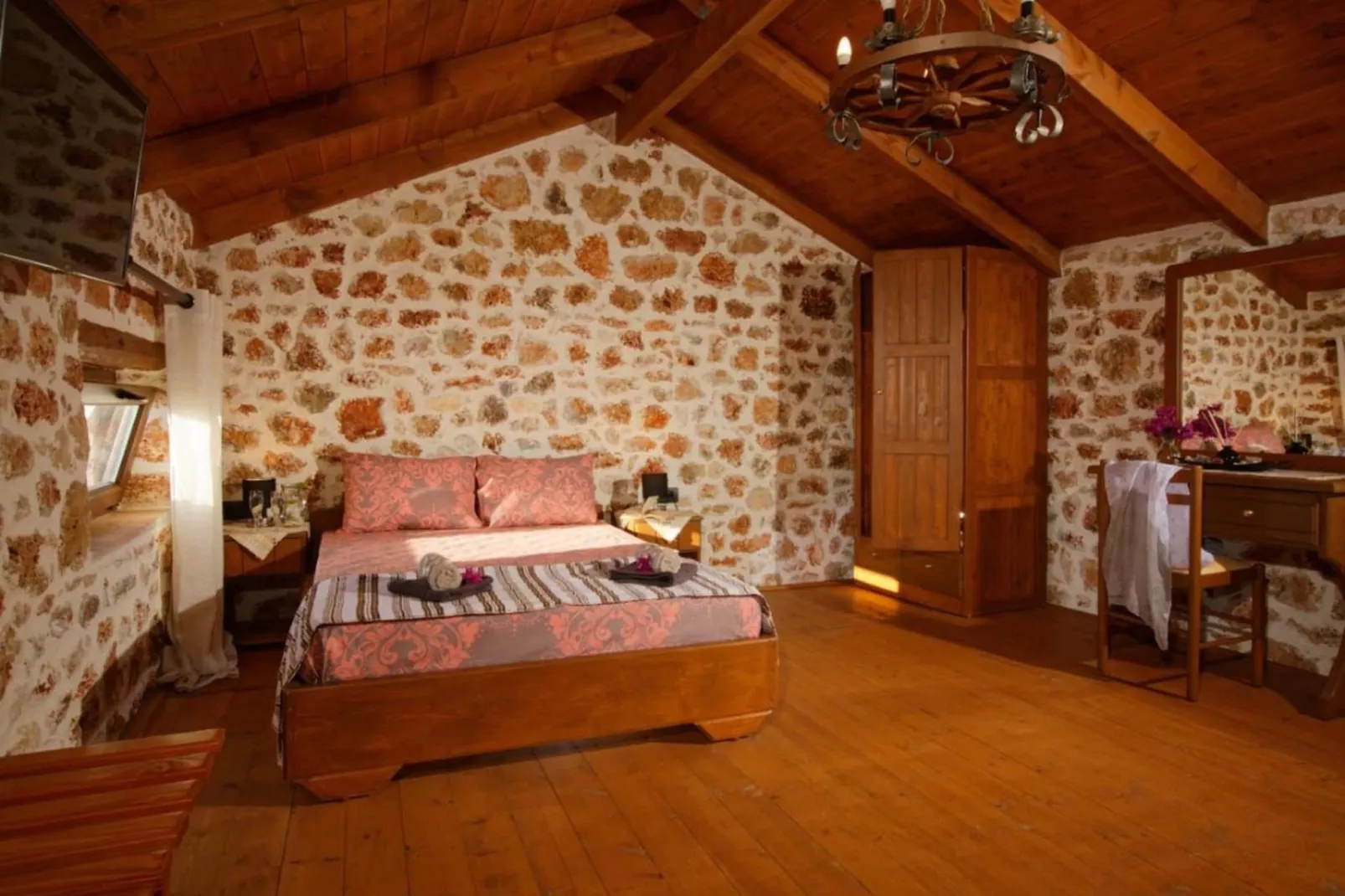 Seafront Villa Kallia & George - Chambre