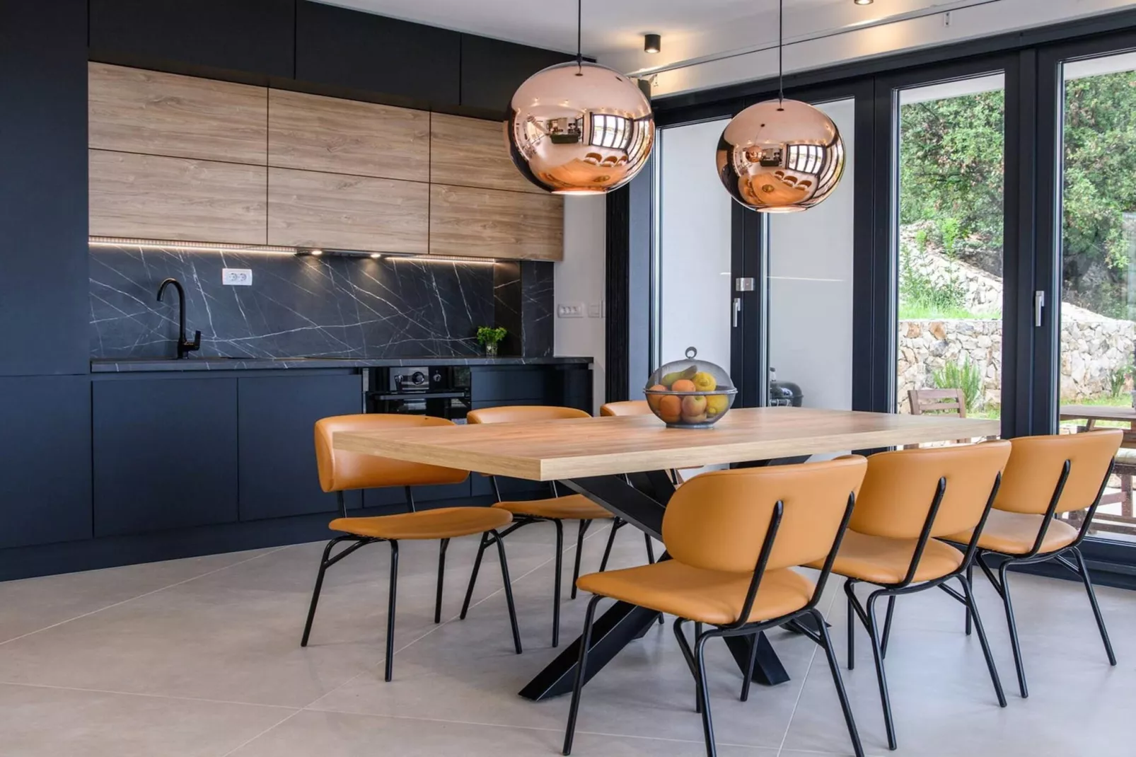 Luxury Villa Soleia Skrip with Private Pool - Cuisine