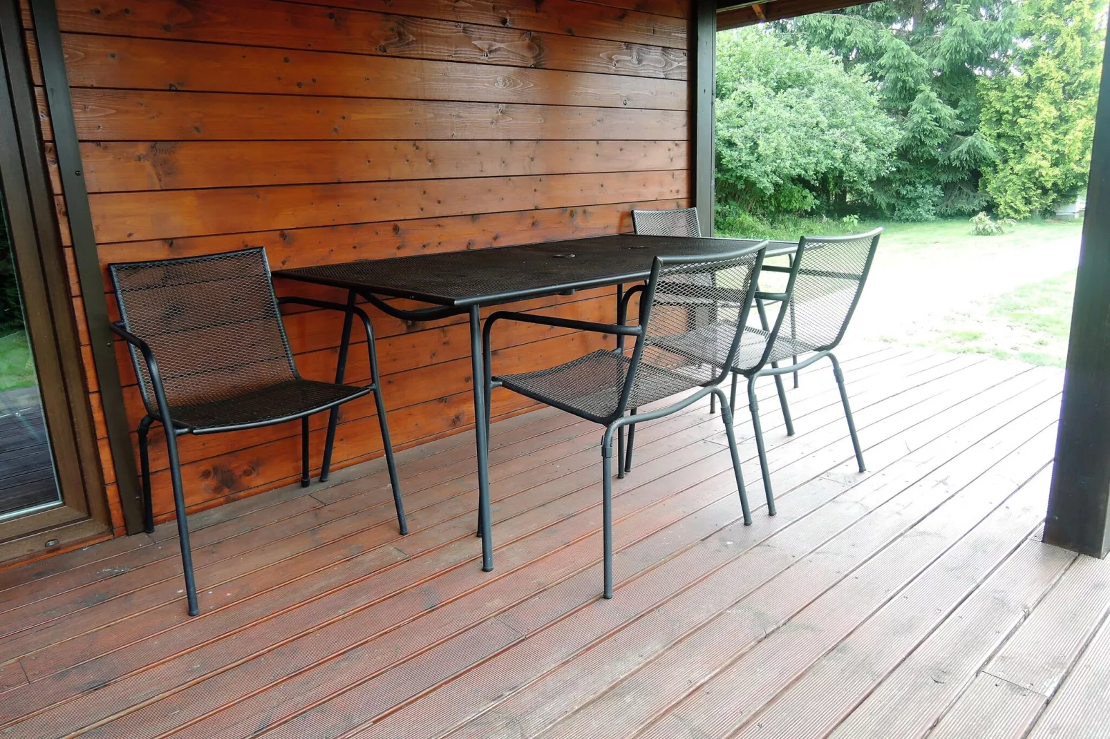 Ferienhaus in Misdroy für 4 Personen Al Lilii-Terrassenbalkon