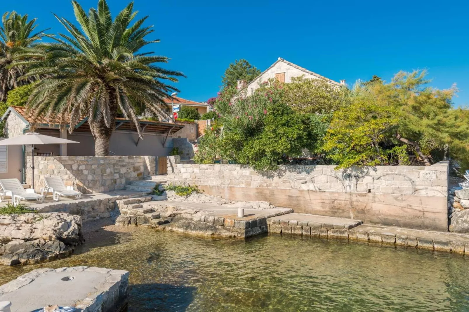 Luxury Seafront Villa Mare Orebic with Pool - Gebiete Sommer 5 km