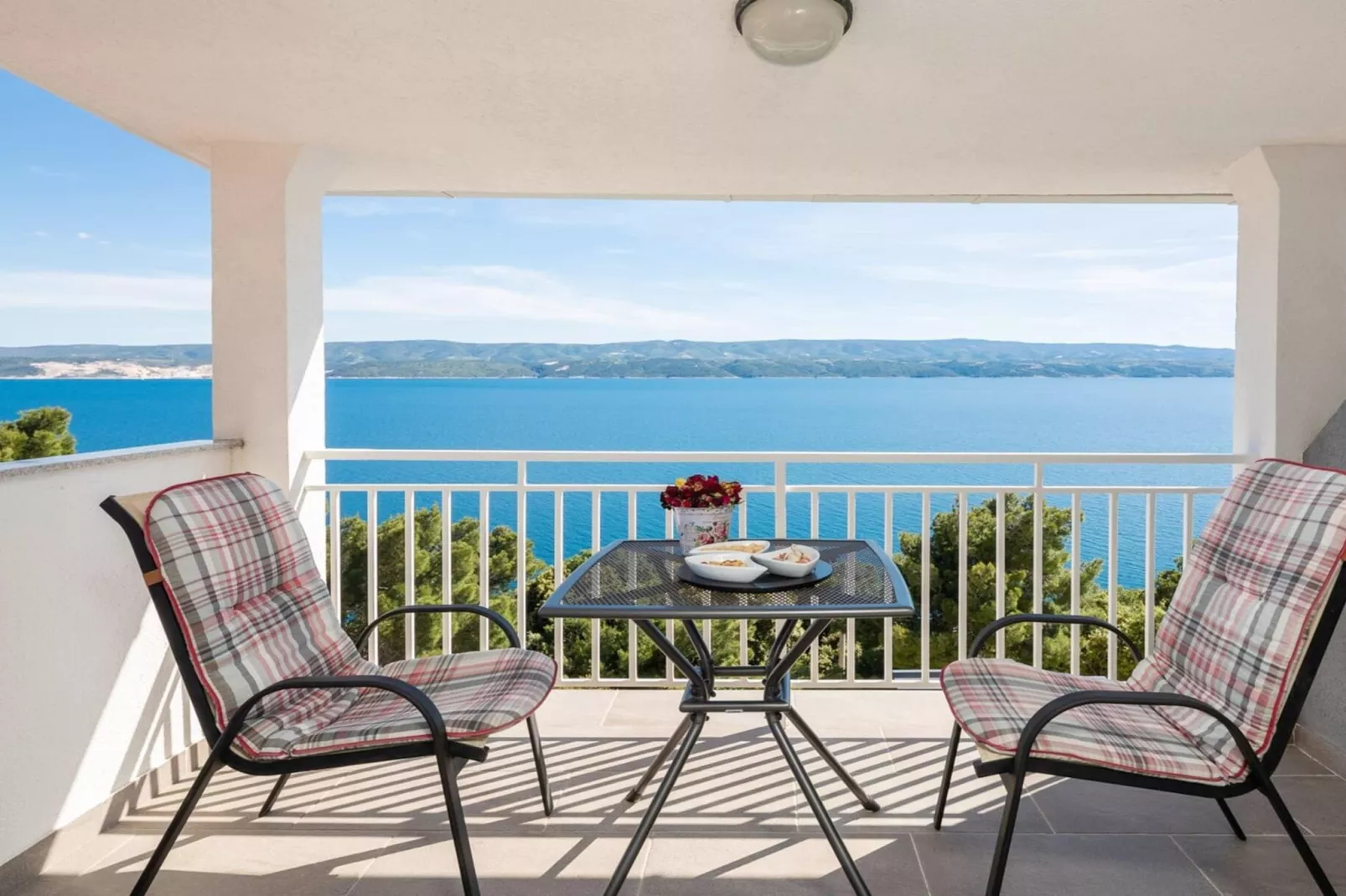 Luxury Villa Holiday Residence Omis w/ Heated Pool - Terrace balcony