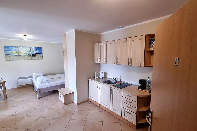 Apartament "Morskie Oko" w Międzyzdrojach "B"-Kitchen