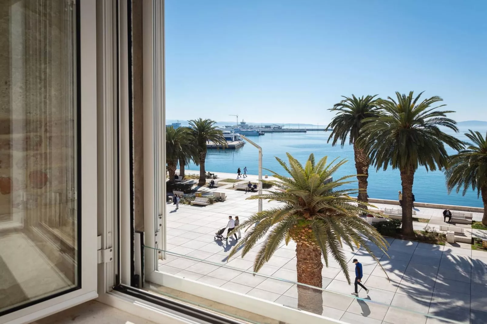 Split Diocletian Palace - Room 2 (2+0) - Aussicht Sommer