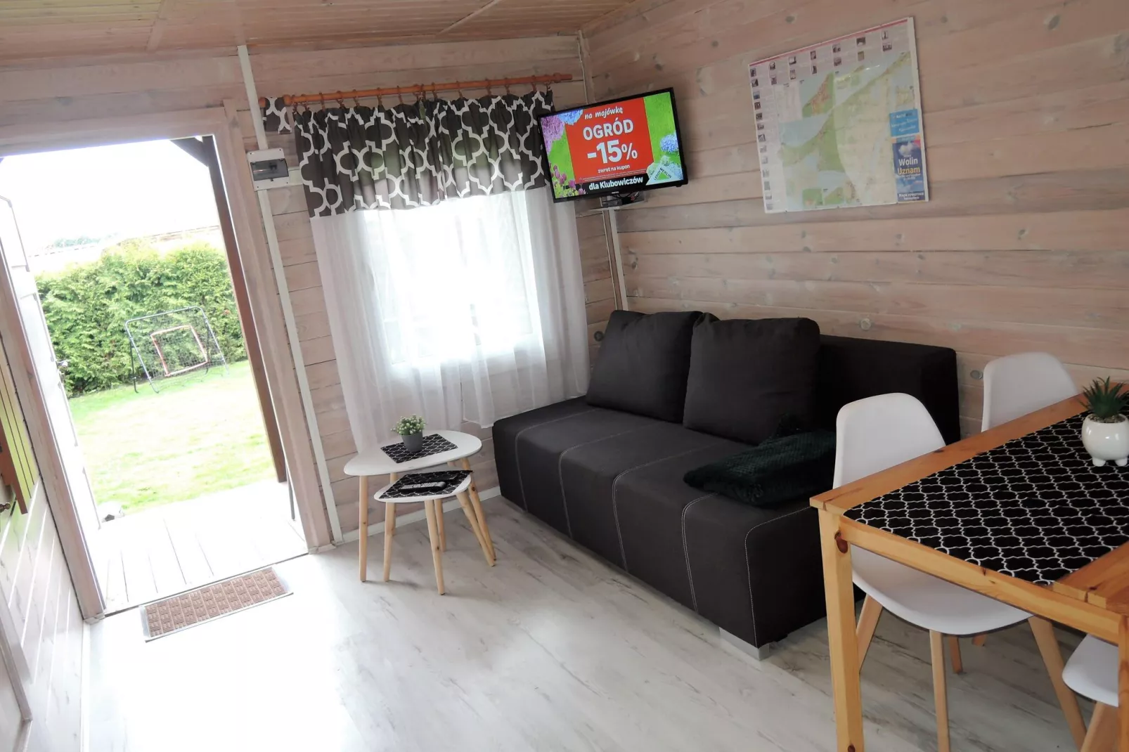 Cisza i spokój - domek dla 4 osób-Living room