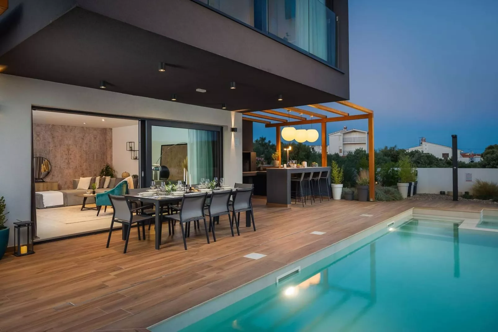 Luxury Villa Indigo Kanica with Heated Pool - Swimming pool