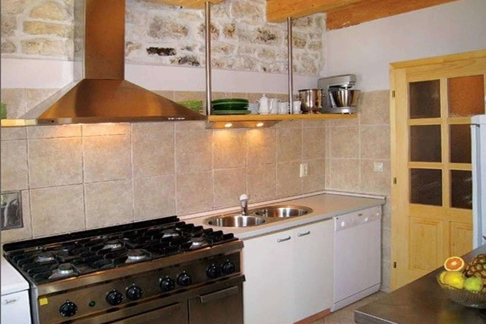 Luxury Seafront Villa Mare Orebic with Pool - Küche