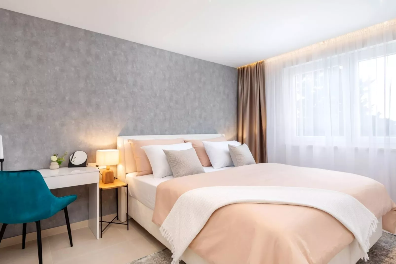 Luxury Apartment Silvery Split with Sauna, Jacuzzi - Chambre