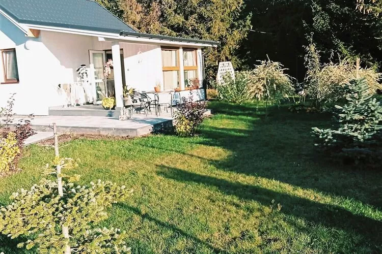 Budlejowy domek dla 4 osób w Kołczewie-Exterior summer