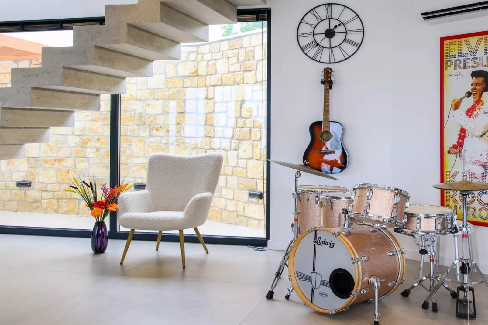 Luxury Villa Soleia Skrip with Private Pool - Salon