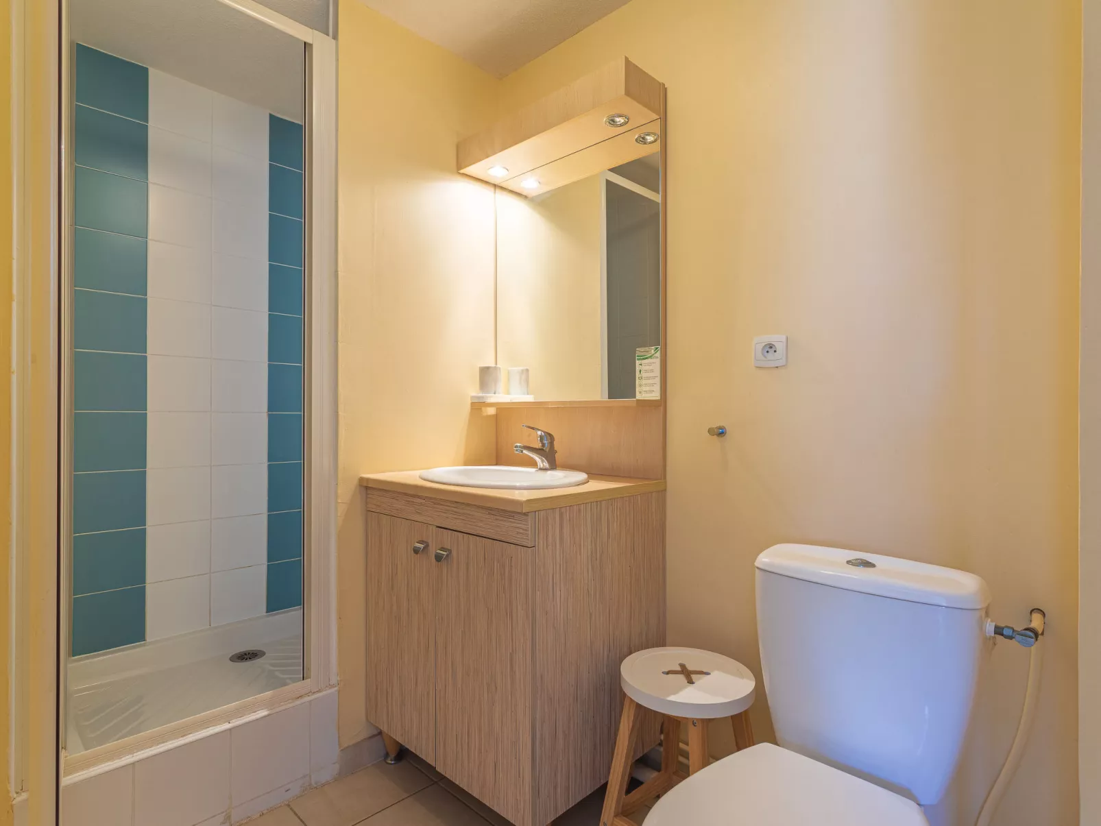 L'île d'Or - Drinnen