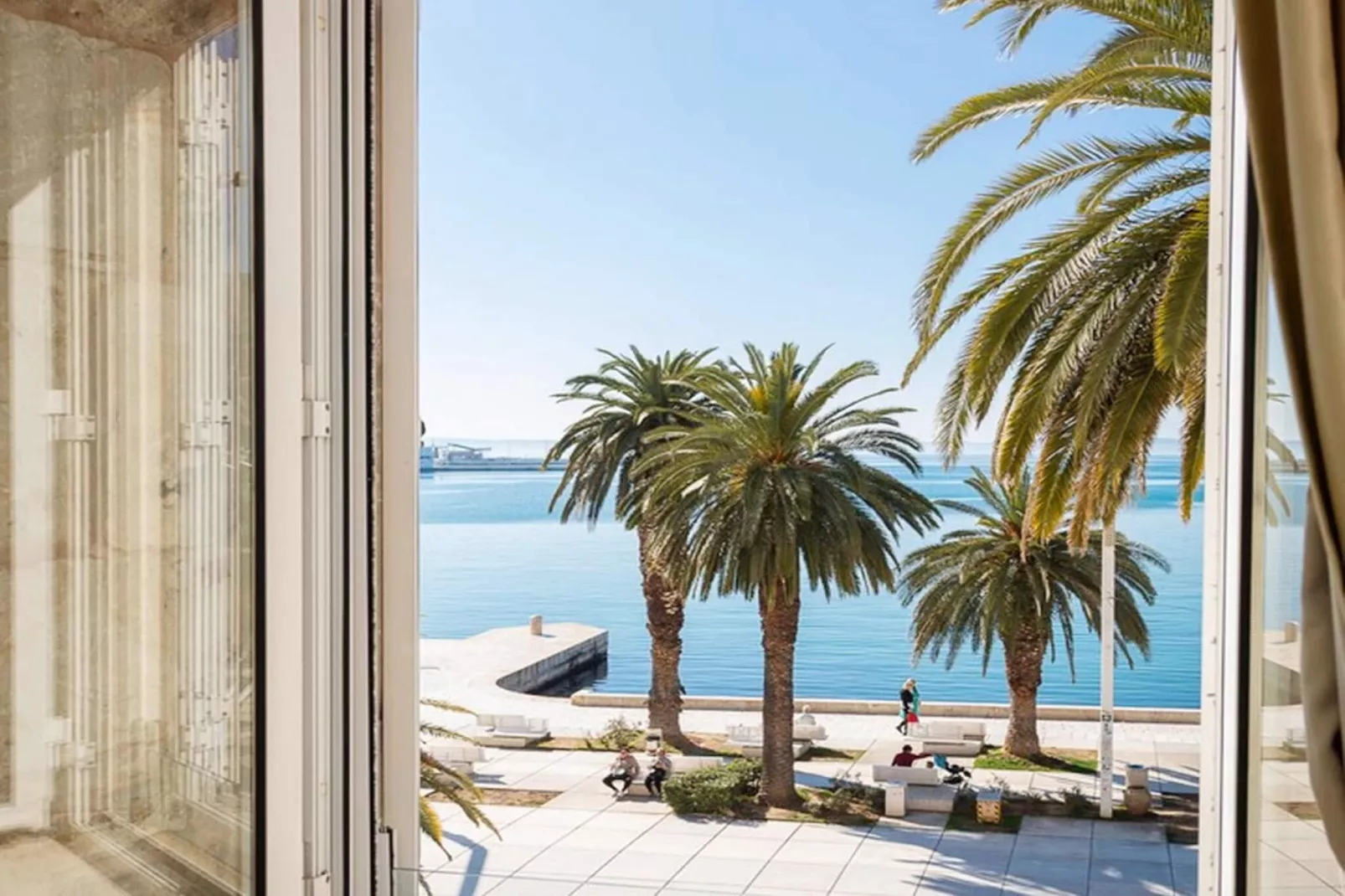 Split Diocletian Palace - Room 1 (2+1) - Aussicht Sommer