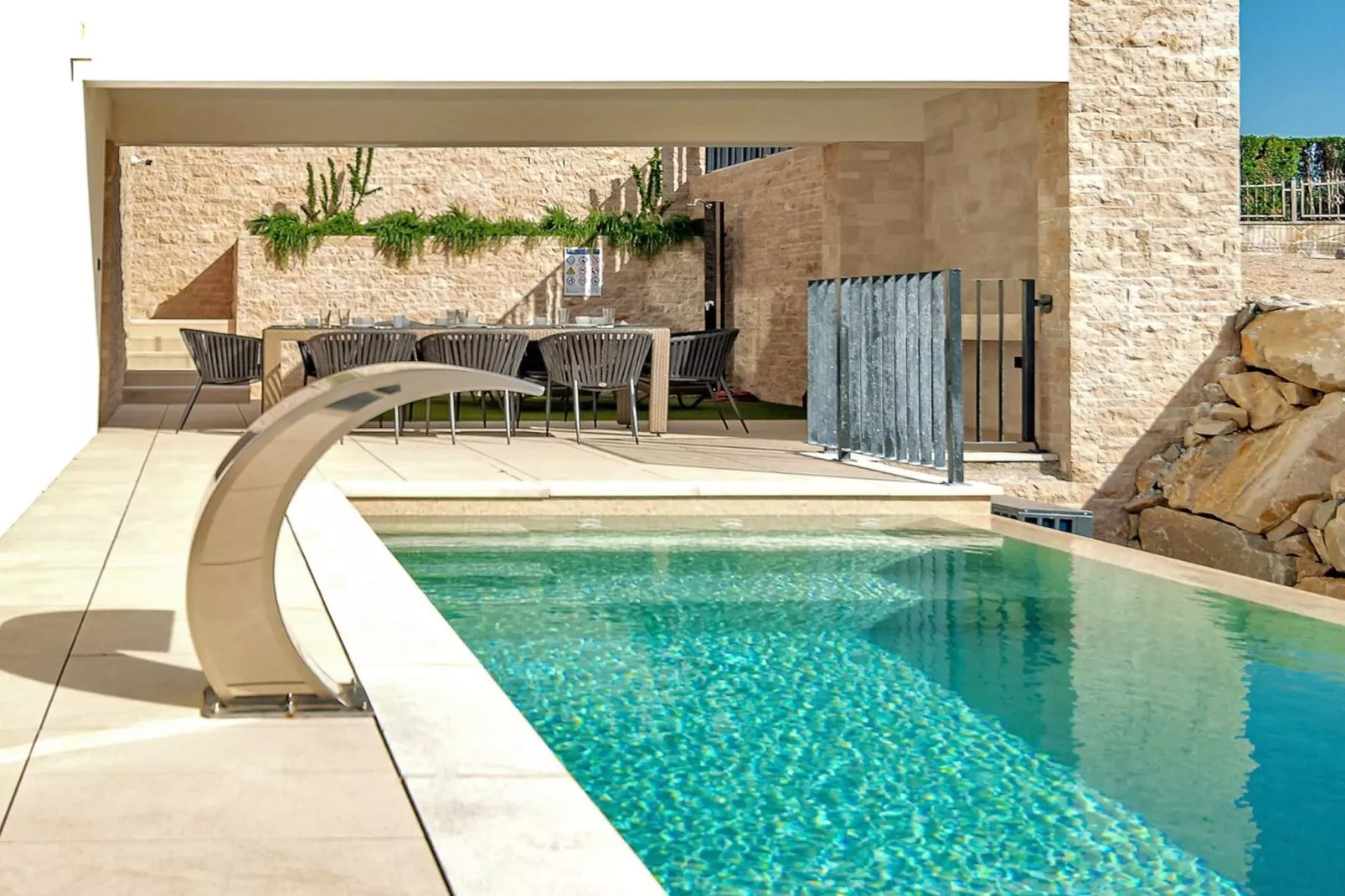 Luxury Villa Delight II – Promajna, Heated Pool - Swimming pool