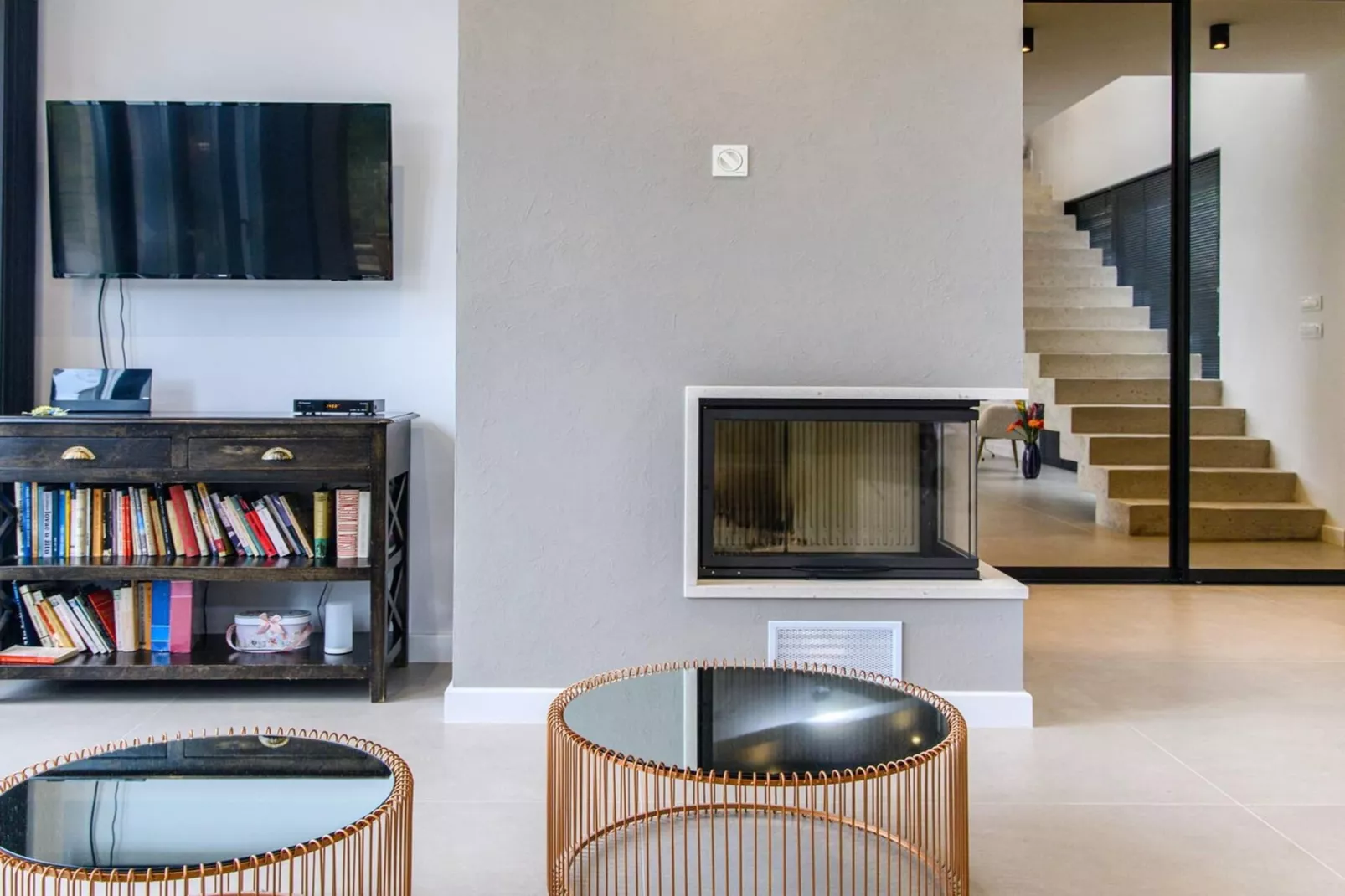 Luxury Villa Soleia Skrip with Private Pool - Salon