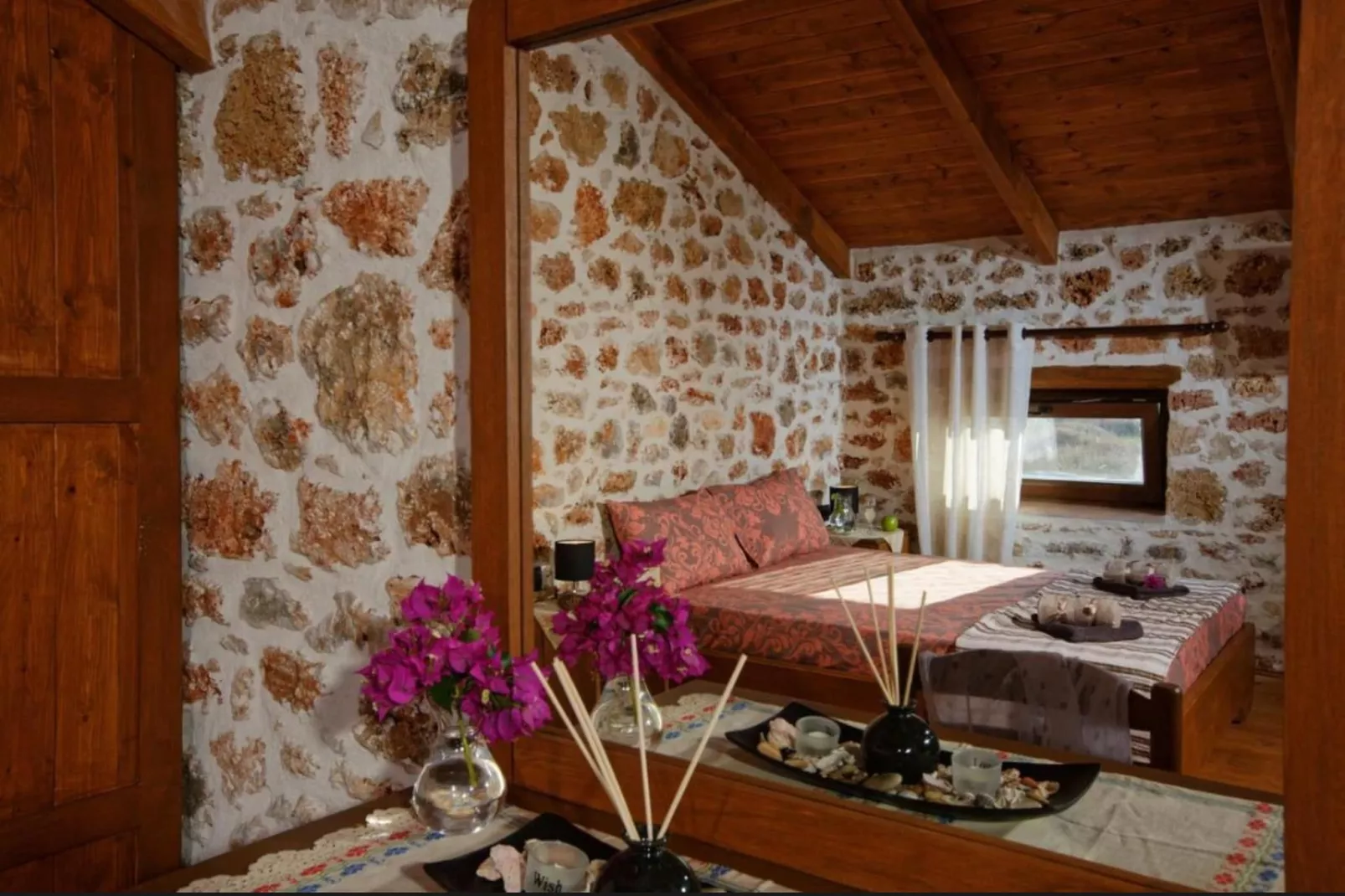 Seafront Villa Kallia & George - Chambre