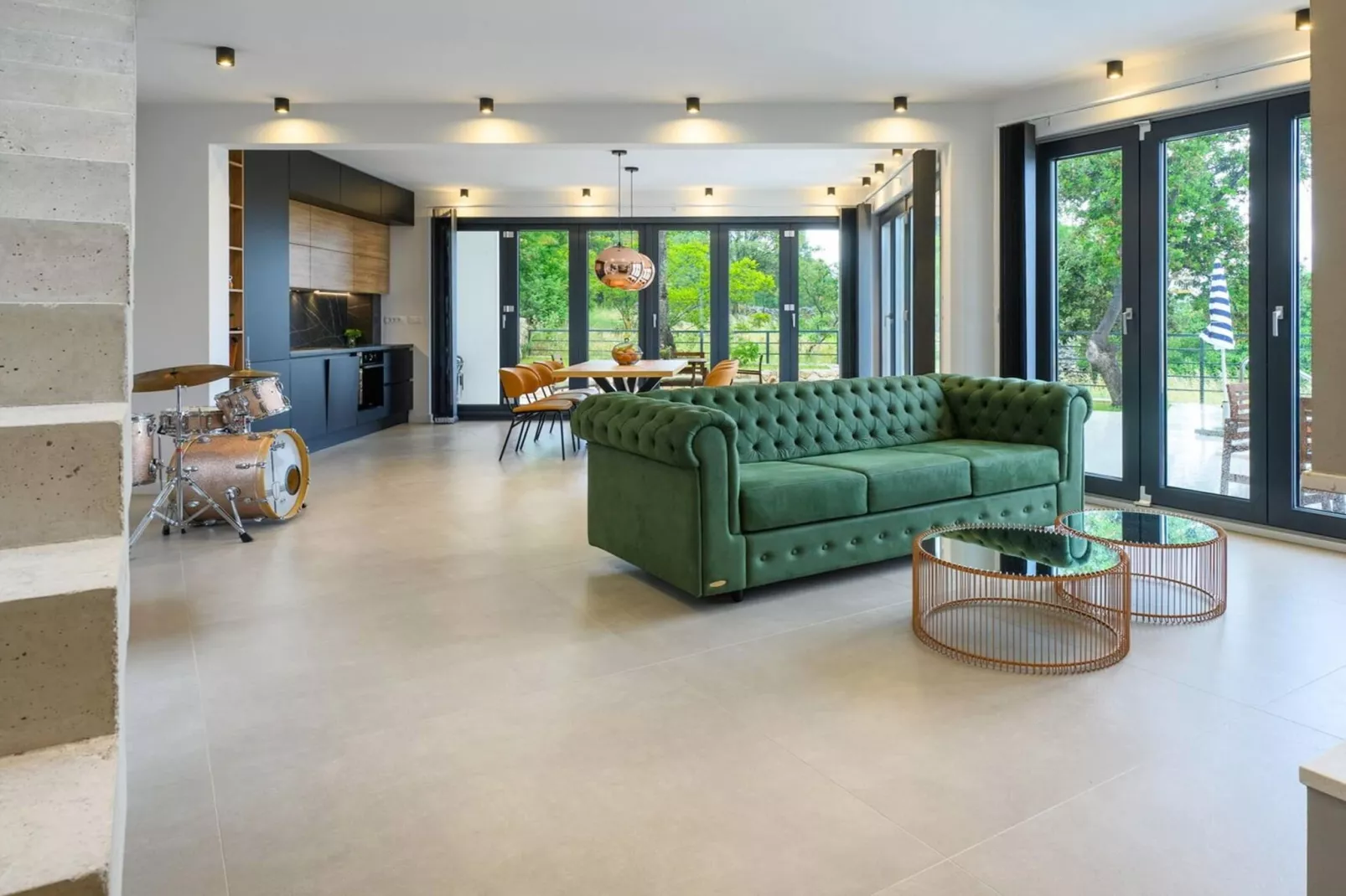 Luxury Villa Soleia Skrip with Private Pool - Salon