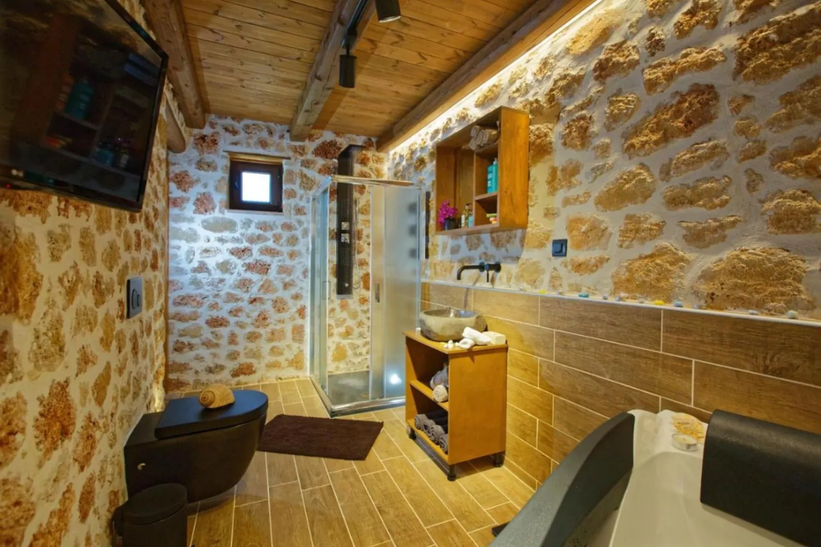 Seafront Villa Kallia & George - Salle de bain