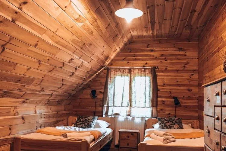 Dom przy drodze Skansen dla 8 osób Bełczna-Bedroom
