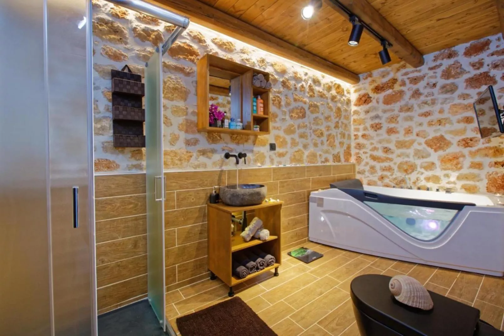 Seafront Villa Kallia & George - Salle de bain