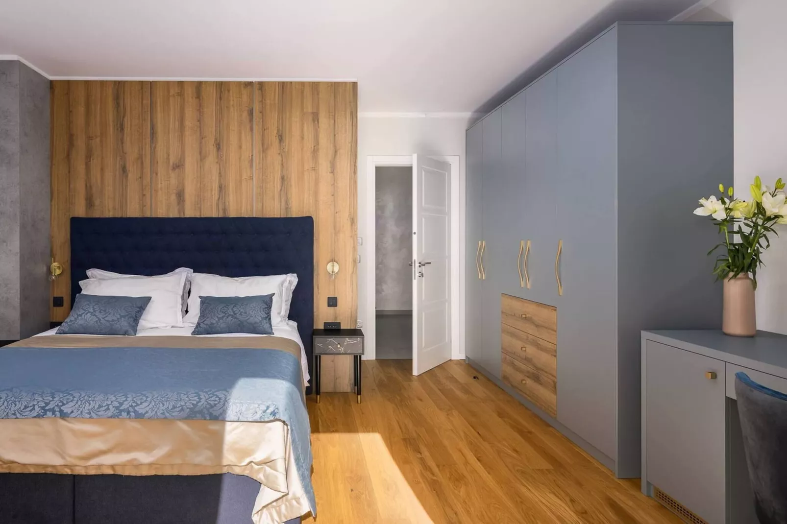 Luxury Seafront Villa Castello Rogoznica with Pool - Bedroom