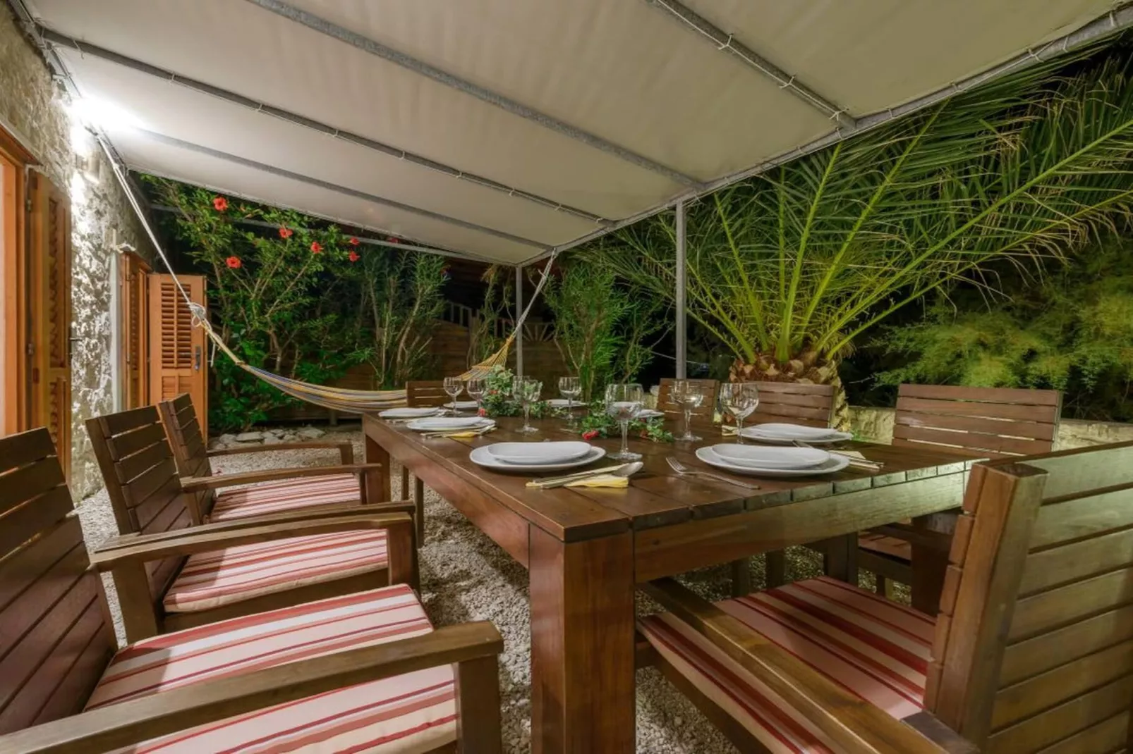 Luxury Seafront Villa Mare Orebic with Pool - Terrasse/Balkon