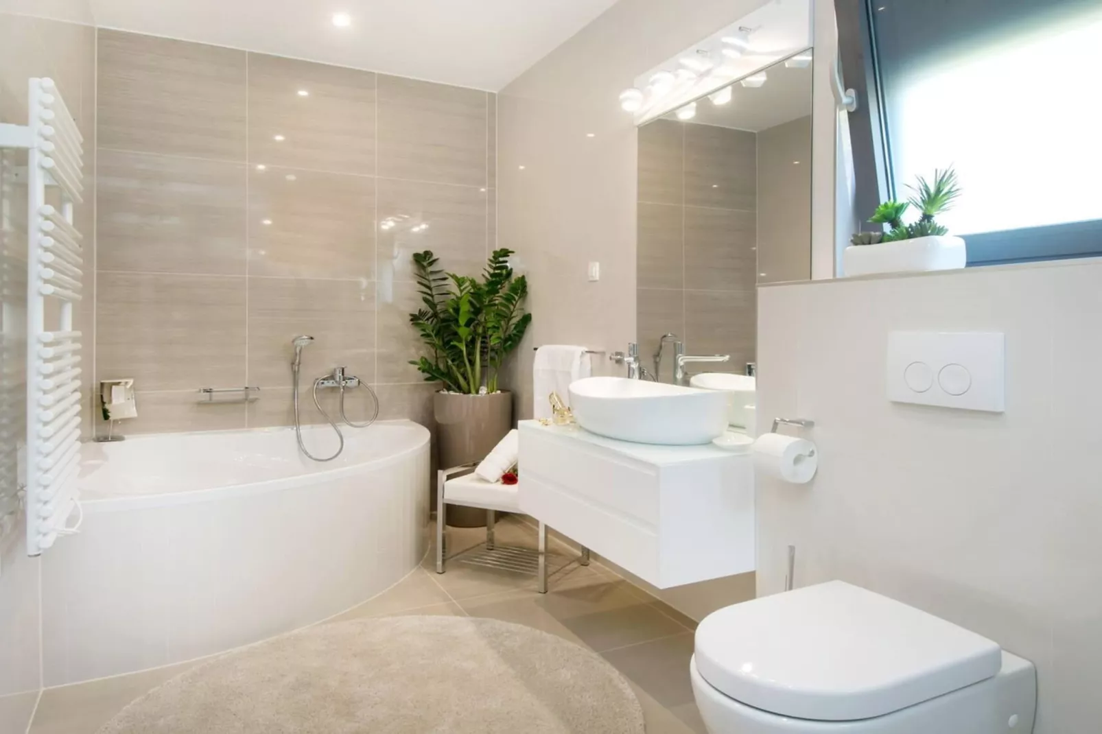 Luxury Villa Happiness Omis with Pool, Gym & Sauna - Bathroom