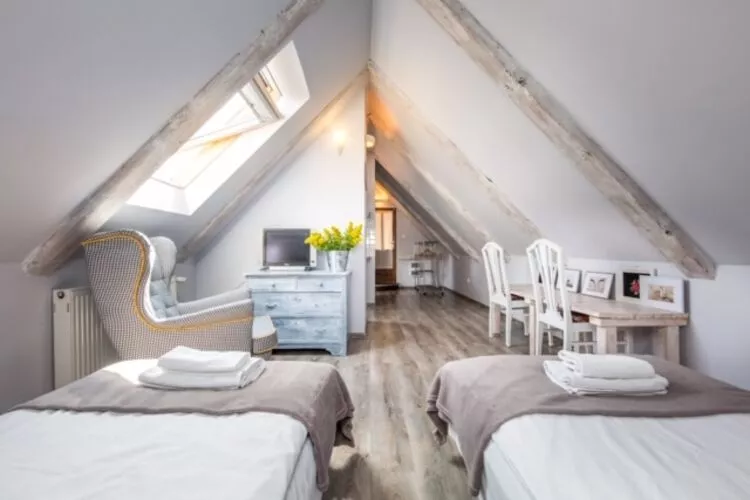 Dworek w Bełcznej-Bedroom