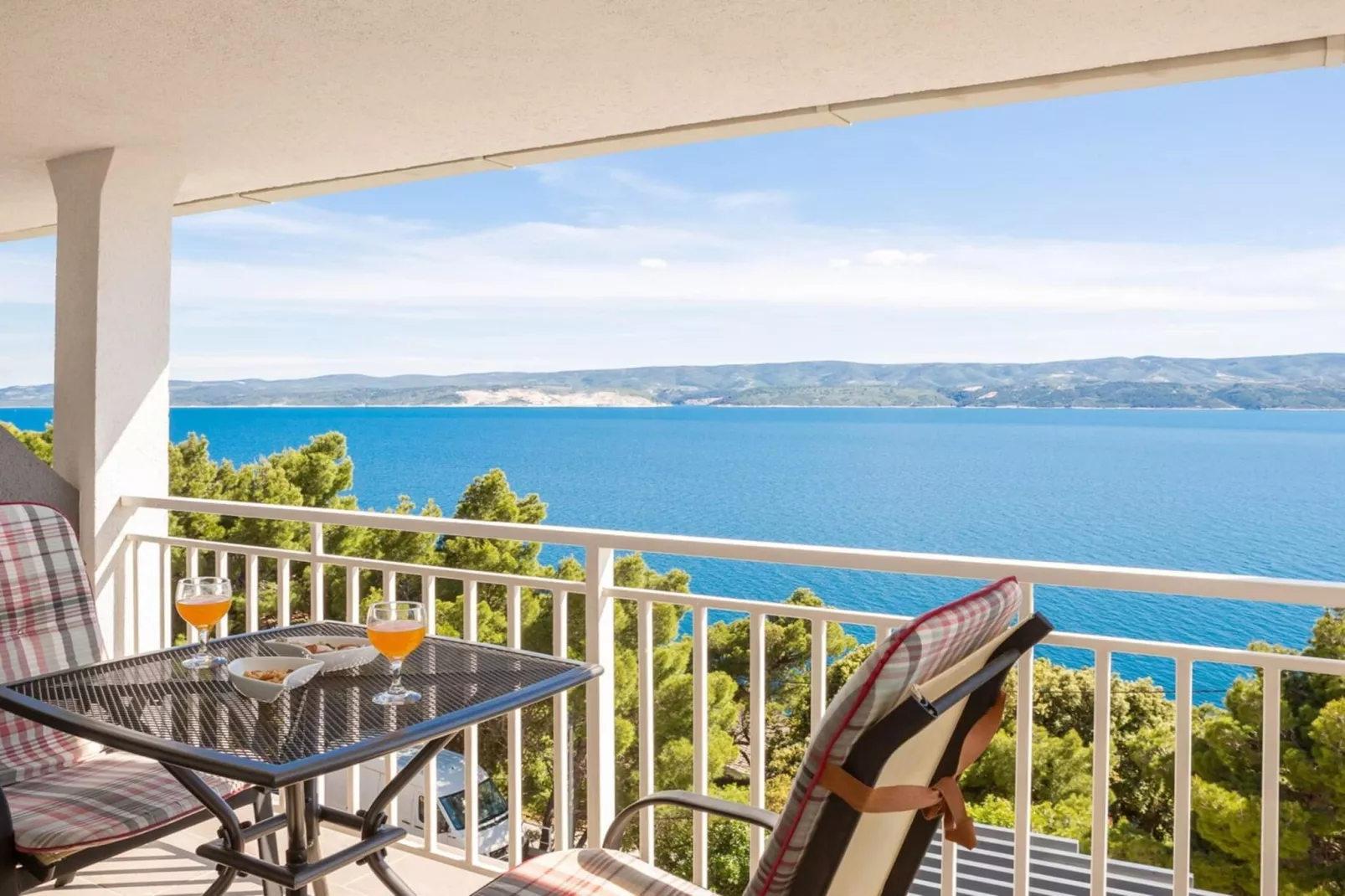 Luxury Villa Holiday Residence Omis w/ Heated Pool - Terrace balcony