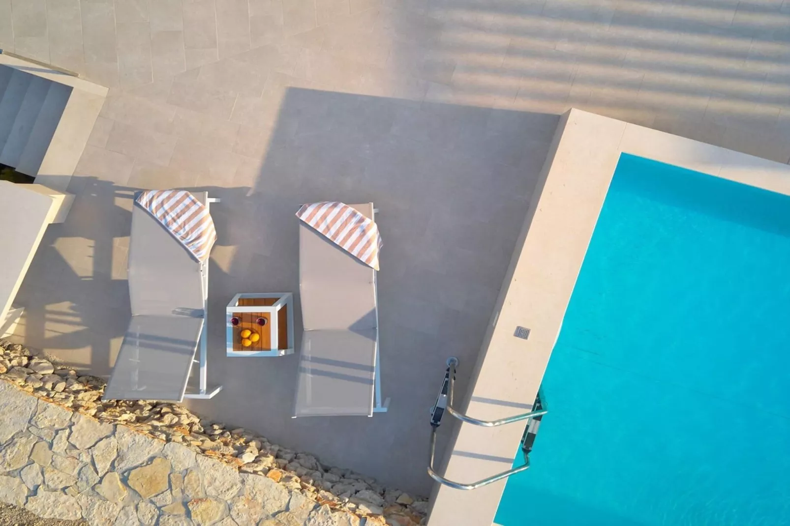 Luxury Seafront Villa Casa Familija Brac with Pool - Vue d'été