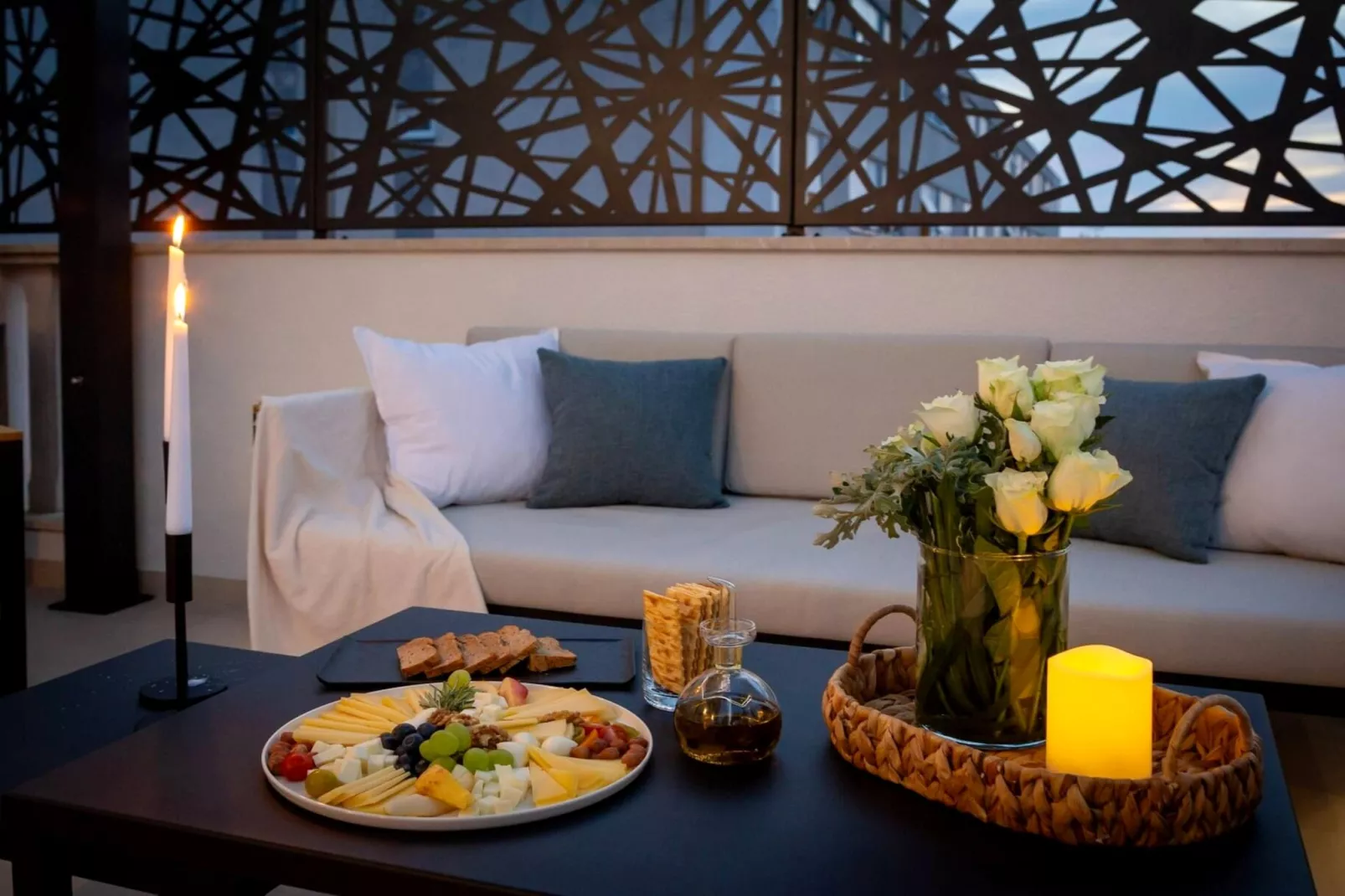 Luxury Apartment Silvery Split with Sauna, Jacuzzi - Terrasse / balcon