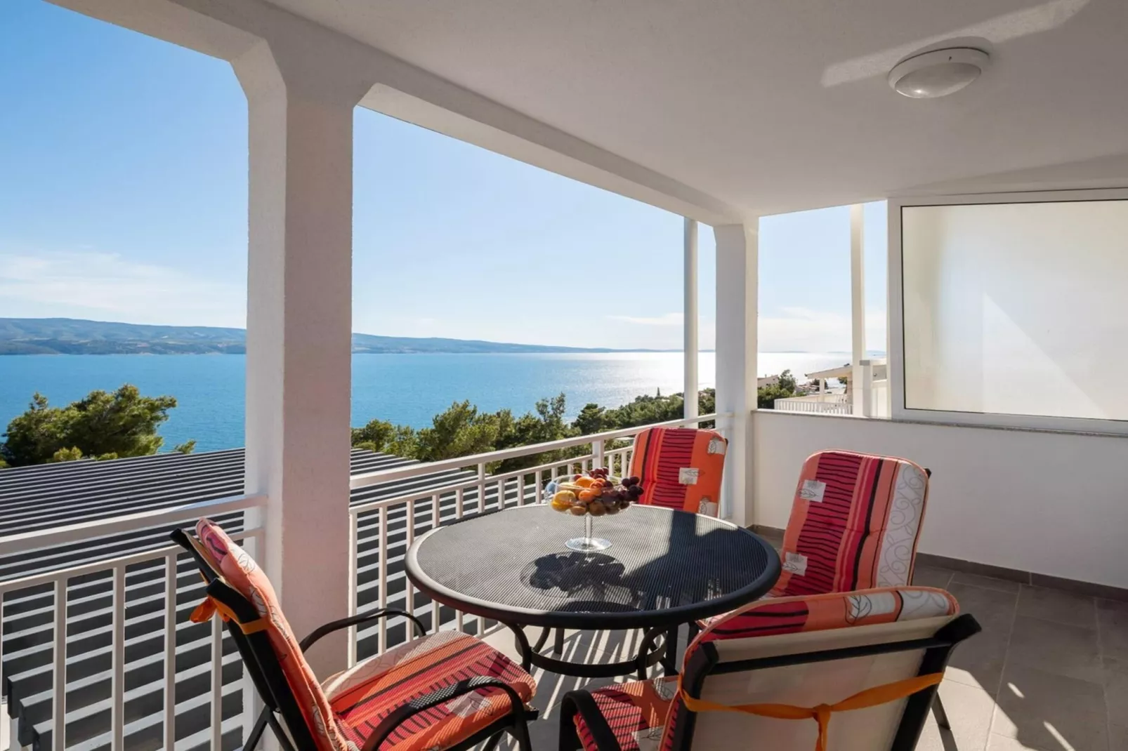 Luxury Villa Holiday Residence Omis w/ Heated Pool - Terrace balcony