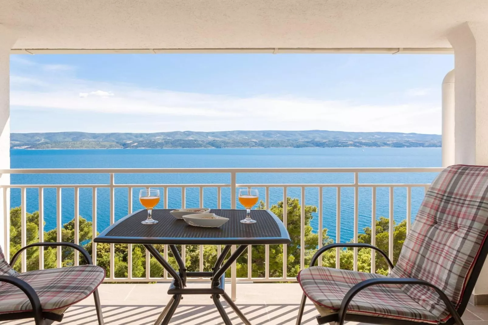 Luxury Villa Holiday Residence Omis w/ Heated Pool - Terrace balcony