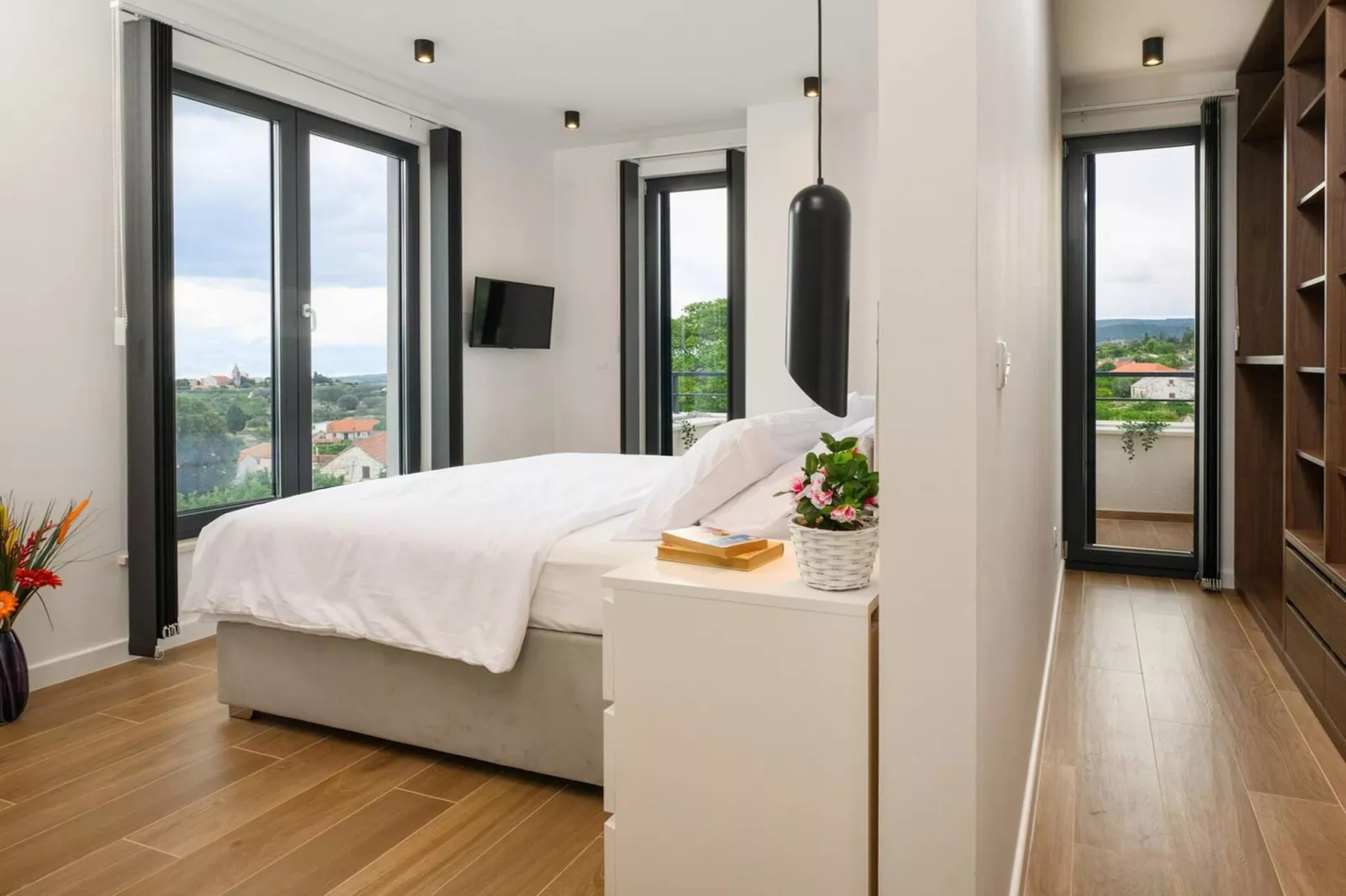 Luxury Villa Soleia Skrip with Private Pool - Chambre