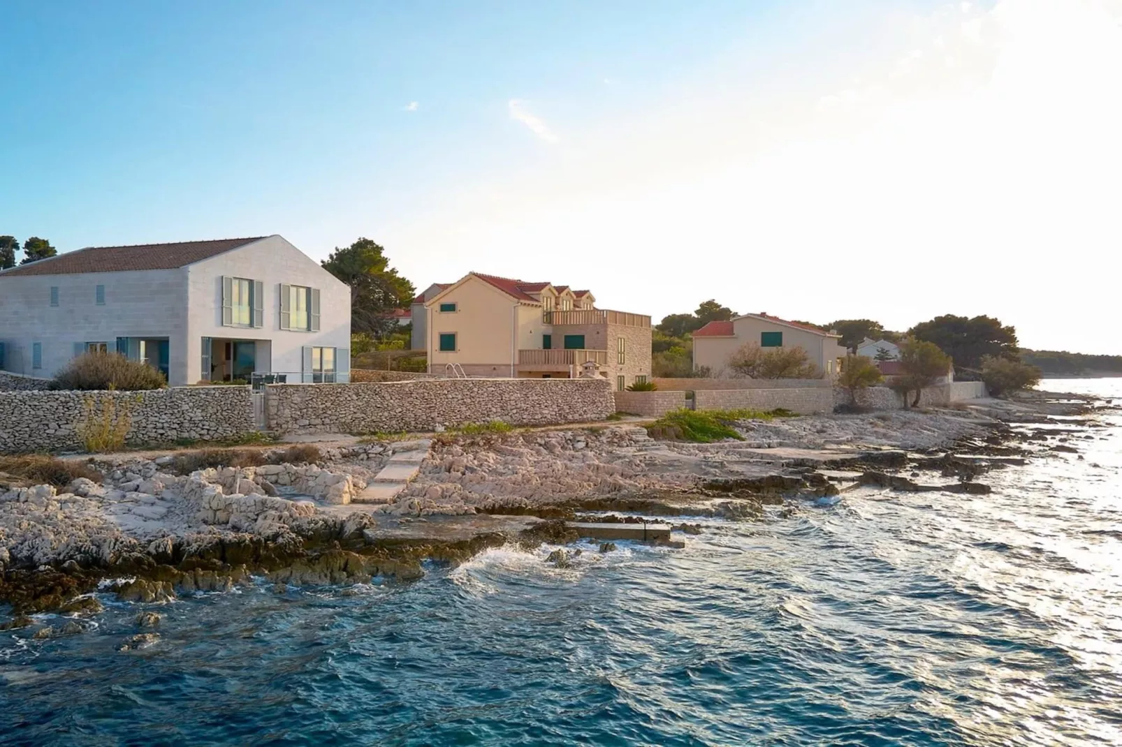 Luxury Seafront Villa Casa Familija Brac with Pool - Zones été à 1 km