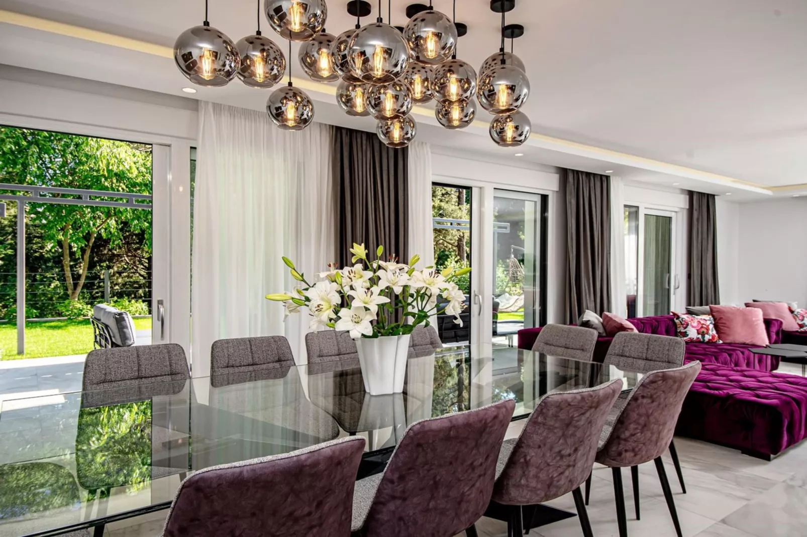 Luxury Villa Velvet Bourbon Split w/ Pool & Tennis - Dining room