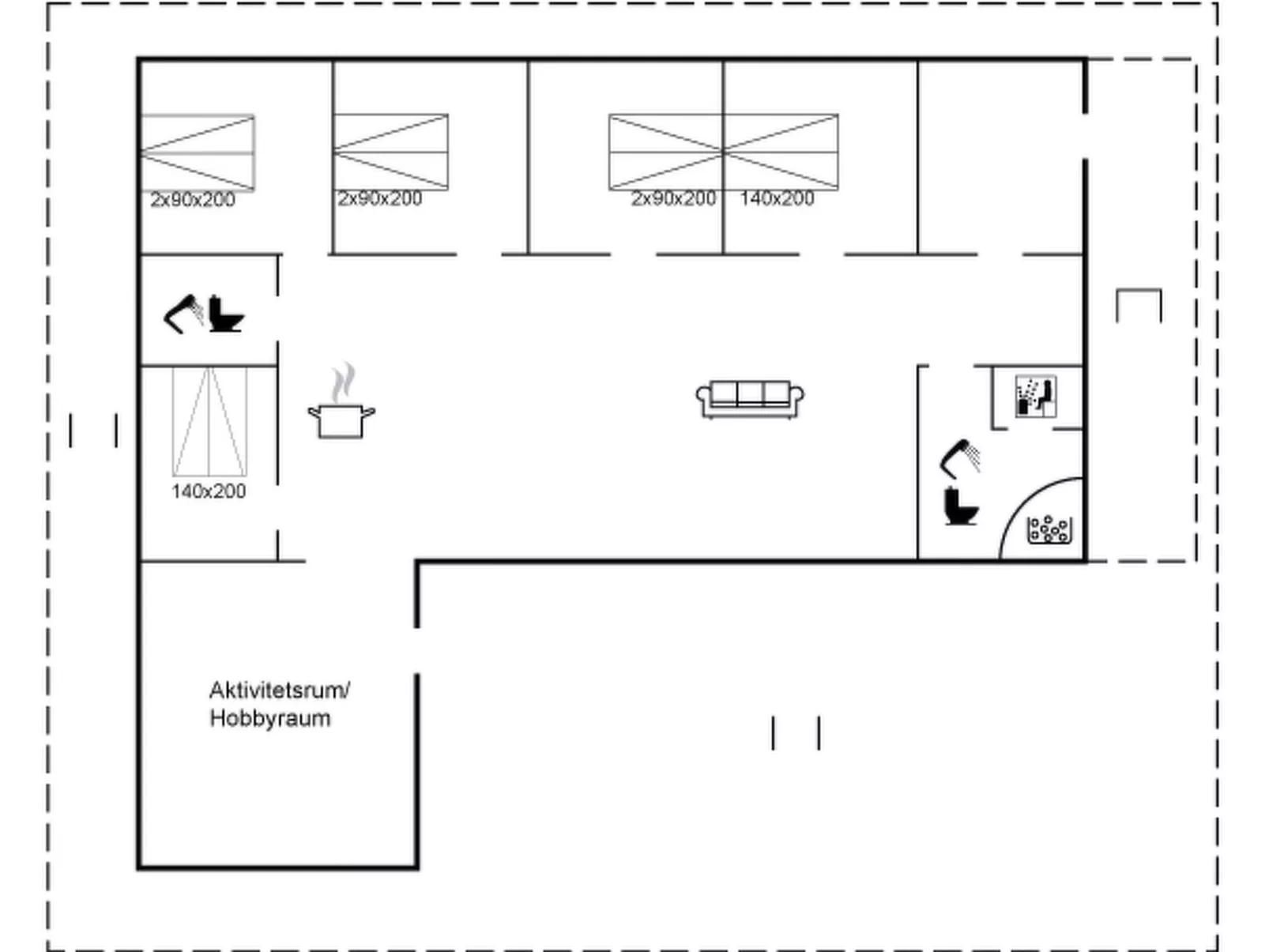 "Eloise" - 50m to the fjord