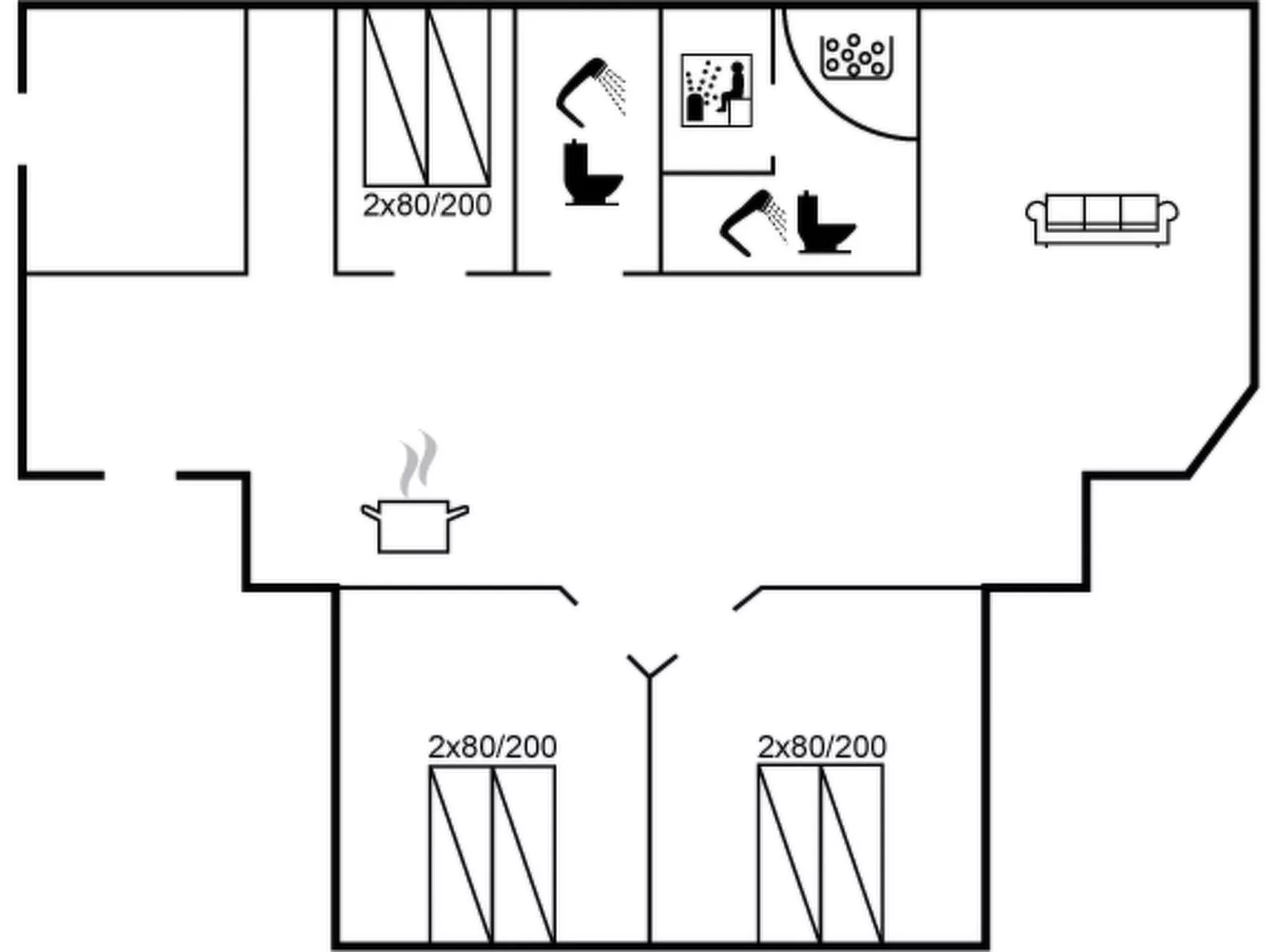 "Erikka" - 40km from the sea
