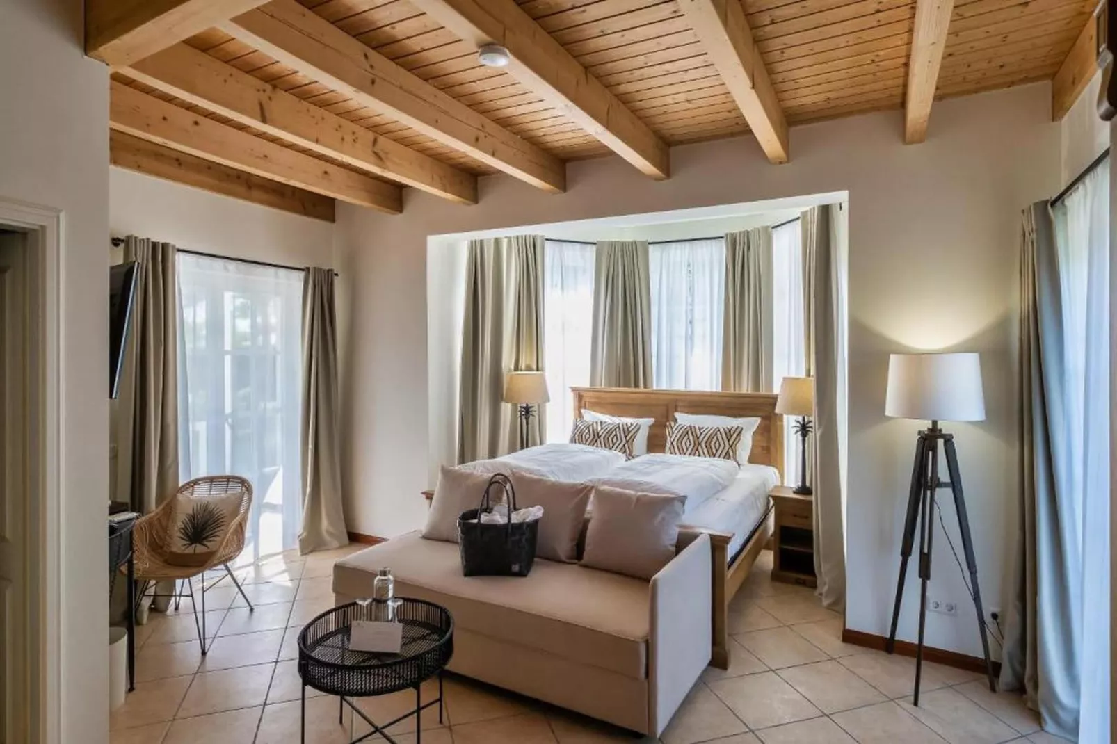 Studio with Sauna - Bedroom