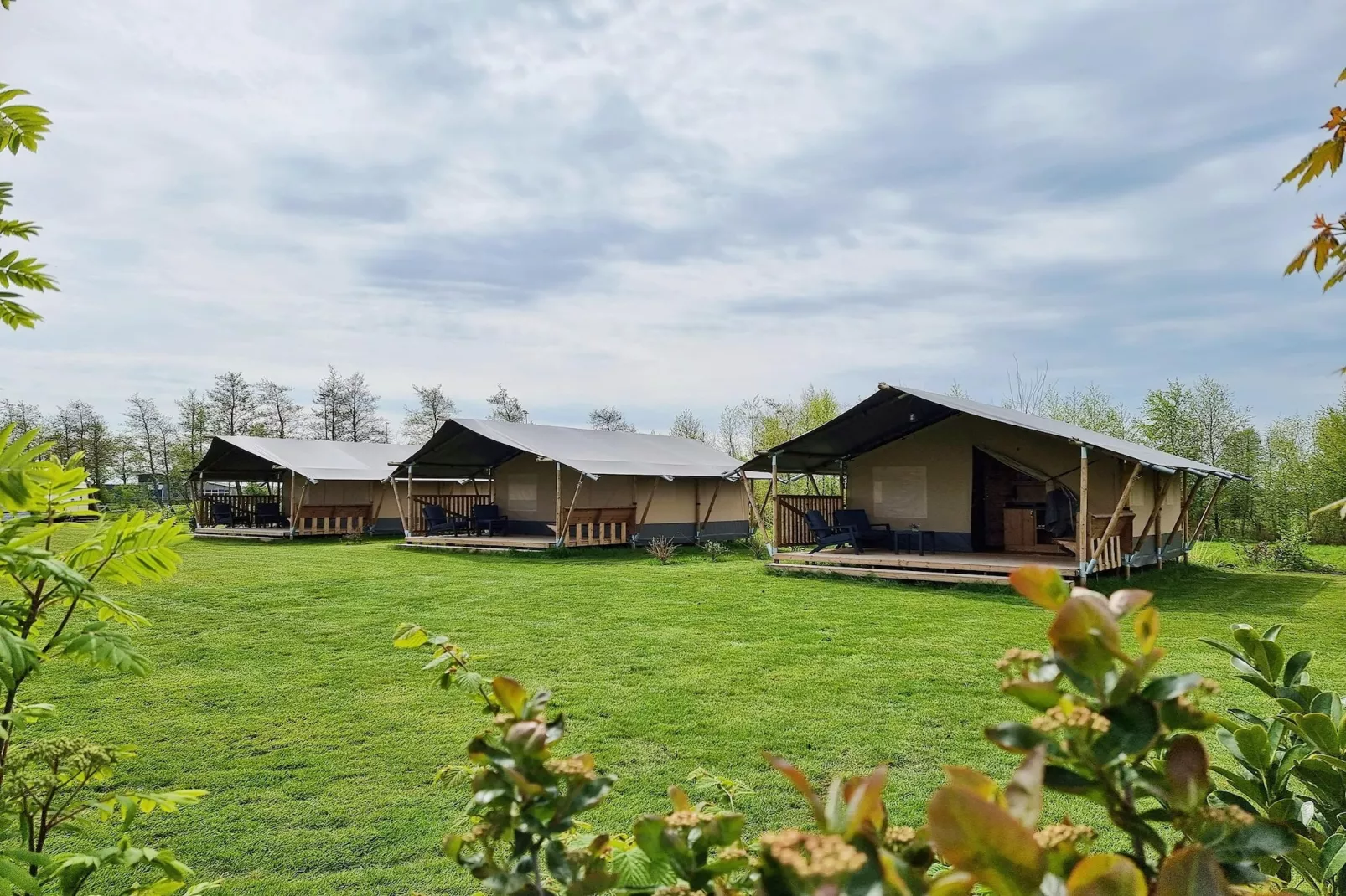 Luxe glamping met badkamer 1 - Garten Sommer